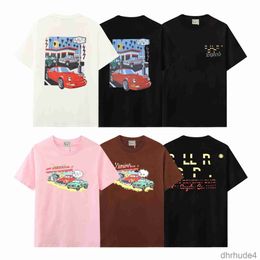 Men's T-shirts Designer of Galleries Tees t Shirts Luxury Fashion Mens Womens Brand Short Sleeve Hip Hop Streetwear Tops Clothing Clothes D-11 Size Xs-l URSS R0FN