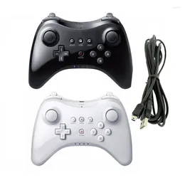 Game Controllers Wireless Blutooth Controller Classic Pro Joystick Gamepad For Wii U With USB Cable