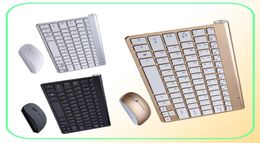 Wireless Keyboard Mouse Combos Silent Click Mutimedia 24G USB Keyboards Mouses Set for Notebook Office Supplies6754597