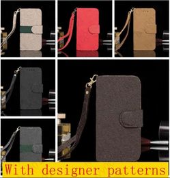 Top Fashion Wallet Phone Cases para IPhone 14 Pro Max 12 13 Mini 11 XS XR X 8 7 Plus Flip Leather Case L Em Relevo Celular Shell C9162570