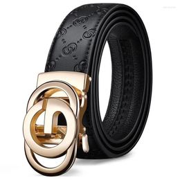 Belts 2023 Men Genuine Leather Designers G High Quality For Luxury Business Fashion Work Jeans Dress Belt