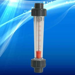LZS-15 1/2" 6-60L/H Water Flow Metre Indicator Counter Rotameter Liquid Flowmeter 231229