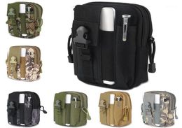 1Pcs Tactical Pouch Molle Hunting Bags Belt Waist Bag Pack Outdoor Pouches Phone Case Pocket Travel Camping Bags1174J6069965