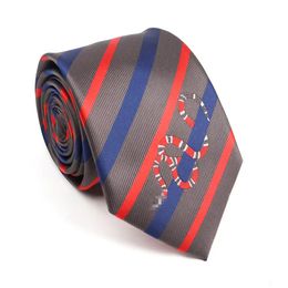G2023 New Men Ties Fashion Silk Tie 100% Designer Necktie Jacquard Classic Woven Handmade for Wedding Casual and Business Neckties with Original Box G2