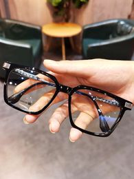 Designer Ch Cross Glasses Frame Chromes Brand Sunglasses New Eye Lens for Men Women Transparent Flat Mirror Paired Myopia Heart High Quality Eyeglass Frames 70h1