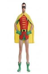 Robin Original Dick Grayson Robin Costume Halloween Cosplay Party Zentai Suit74788346243093