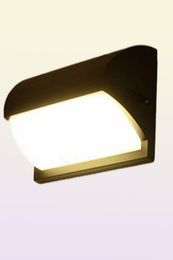 Outdoor LED Wall Light Waterproof IP65 Porch Modern Motion Sensor Lamp Courtyard Garden 90~260V Lamps4035202