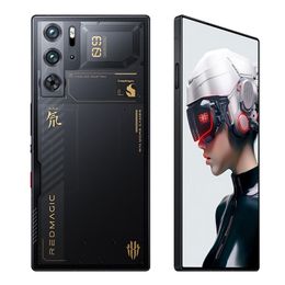 Original Nubia Red Magic 9 Pro+ Plus 5G Smart Mobile Phone Gaming 16GB RAM 512GB ROM Snapdragon 8 Gen3 50.0MP NFC 5500mAh Android 6.8" 120Hz Screen Fingerprint ID Cell Phone