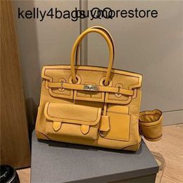 Designer Bag Cargos Genuine Leather 7A Leather Quality Handbag Netizen High Capacity 2023 AutumnWinterT rendyW omensBi gCr ossbodyOn eSh oulderPo rt