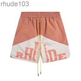 Designer Shorts Rhude Shorts Men Fashion Swim Men Women Gym Pants Casual Beach Loose for Mens Womens EC3I