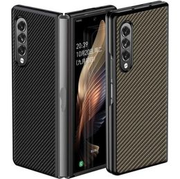 Carbon Fibre Cases For Samsung Galaxy Z Fold 2 3 Fold3 Case Protective Hard Back Cover5517136