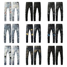 miri jeans mens designer jeans high quality fashion mens jeans cool style luxury designer denim pant distressed ripped biker black blue jean slim fit motorc size 29-40