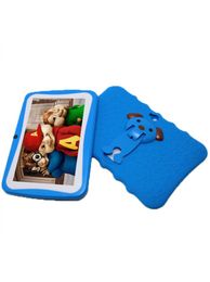 Q88G A33 512MB8GB 7 inch Kids Tablet PC Quad Core Android 44 Dual Camera 1024600 for kid gift with usb light big speaker2284426