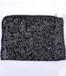WholePopular Fashion New Women Evening Party Handbag Clutches Makeup Bags Glitter Sequins Dazzling Cosmetic Bag Pouch WQB10571063556