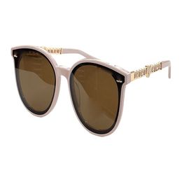 Women's Sunglasses Fashion Round Frame Casual Designer Sunglass Personalized Chain Heart shaped Trendy Glasses