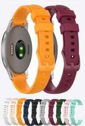18mm 20mm 22mm Sport Silicone Wrist Strap For Garmin Vivoactive 4S 4 Venu Smart Watch Band Forerunner 245 Wristband Accessories7597988