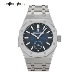 Luxury Audemar Pigue Watch Swiss Automatic Watch Abbey Royal Oak Le Manual Titanium Alloy Mens Watch 26591ti.oo.1252ti.04