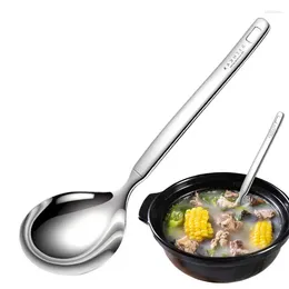 Spoons Soup Ladles Stainless Steel Serving Ladle For Chocolate Cereals Soups Desserts Spoon MultiPurpose Cooking