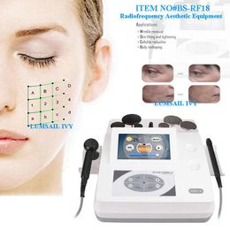 448khz Tecar Ret Cet Rf Pain Relief Radio Frequency Beauty Equipment For Skin Tightening Eye/ Face And Fat Loss Slimming