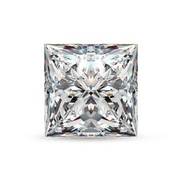 Gemstones Moissanite Stones 3 5mm To 10mm D Colour VVS1 Princess Cut Loose Beads Diamond For Women Wedding Ring Jewelry255O