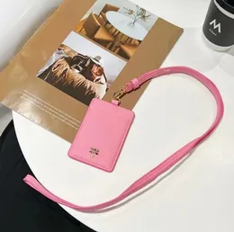 Wholesale Big Card Holder Card Holders Cards Clamp Work Permit Lanyard Hanging Neck Applicable Card Holder Unisex Leather Case Document Package