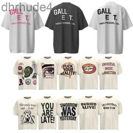 Designer Mens Womens t Shirt Fashion Tops Man Tees Summer Casual Chest Back Letter Graphic Print Applique Shirts Street Short Sleeve Galleries Dept 1TD5