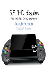 Powkiddy X15 Andriod Handheld Game Console Nostalgic host 55 INCH 1280720 Screen quad core 2G RAM 32G ROM Video Player7922690