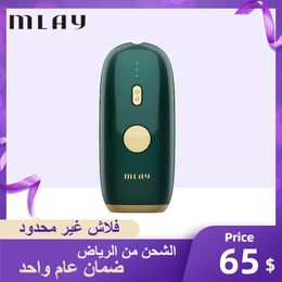 Epilator Mlay Laser Hair Removal Unlimited Flash Epilator Depilator Hine Body Laser Device Painless Personal Care Appliance Dropship