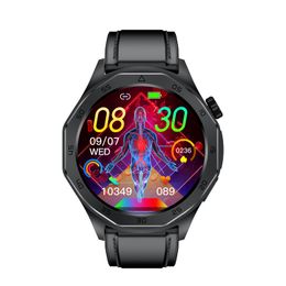 ECG Electrocardiogram Function, Bluetooth Call SOS Call Function Blood Oxygen, Blood Pressure, Body Temperature Pressure Detection Sleep Monitoring Smart Watch