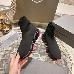 Knitted high-stretch socks spring and autumn classic sexy casual shoes women with comfortable breathable sweat 2023 NEW