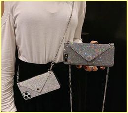 Fashion Iphone Case Designers Cell Phone Cases 13 Pro Max Luxurys Phones Wallet Bag Rhinestone Case 12 11 X Plus 7 8 Mens Women Ph3663453