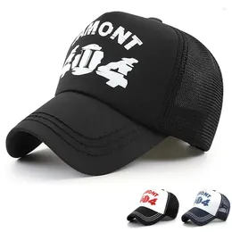 Ball Caps Unisex Breathable Baseball Cap Trucker Hat Outdoor Sports Mesh Gorras Casquette