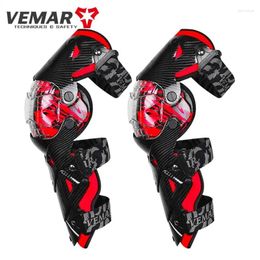 Motorcycle Armour Red Motocross Knee Pads Guard Moto Protection Equipment Protector Safety Guards