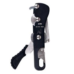 Tools Selfbraking Stop Descender Gear for 912mm Rope Climbing Caving Rappelling Rescue Down Stop Device