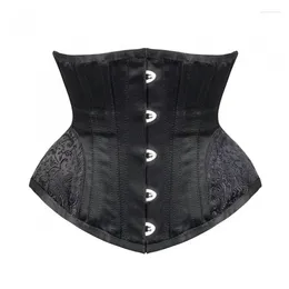 Belts Western Court Woman Corset Gothic Retro Waist Cincher External And Chest Support With Stap Trimmer Belt Shapewear Bodysuit