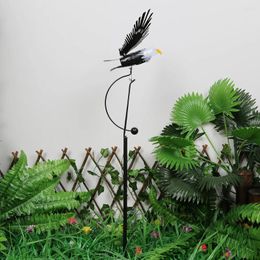 Garden Decorations Stake Eagle Windmill Lawn Ornaments Birds Sculptures Crafts Art Decor For Outdoor Courtyard