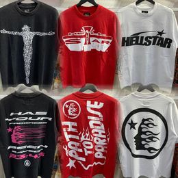 Erkekler Tişörtler Tasarımcı Gömlekler Tshirt Gömlek Tasarımcı T Shirt Unisex% 100 Pamuk 300g Eğlenceli Antika Kısa Kollu Hip-Hop Yüksek Sokak Gömlekleri Toptan Fiyat 240314