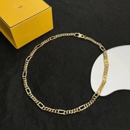 Luxury Designer Necklaces for men Charm Gold Thick Chain Women Jewelry silver Fine necklace designers accessories bracelet high quality Gifts