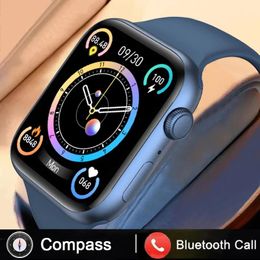 Earphones 2022New TWS Compass Bluetooth Call Music Smart Watch Men Waterproof Heart Rate Monitoring Fitness Outdoor Sport Smartwatch Women