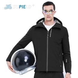 Jackets SUPIELD Aerogel Smart Thermostat Heating Cold Suit Winter Heated Clothing Waterproof Warm Jackets Men's Clothes Anticold Coat