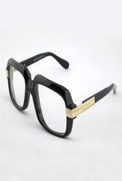 607 Classic Eyeglasses Glasses Black Frame Clear Lens Vintage Sunglasses Frames UV400 Protection Eye wear Unisex with box7571144