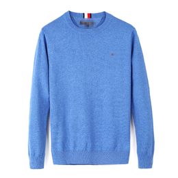 Free Delivery Typical High Quality Polo Brand Men's Sweater Knitted Elastic Embroidered Cotton Casual Pullover Sweater Mini Racing Game