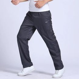 Pants Sportswear Sweatpants Quick Drying Men's Exercise Pants Elastic Waist Double Layer Men Breathable Outside Joggers Trousers Pants