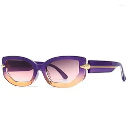 Sunglasses Fashion Cat Eye Frame Women Vintage Designer Black Glasses Sun For Female UV400 Eyewear Shades