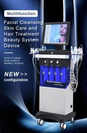 14 em 1 máquina facial de dermoabrasão de Hydra de limpeza profunda dos cuidados com a pele do oxigênio de Microdermoabrasão