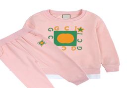 New designer Kids Clothing Sets Baby Tracksuits Spring Autumn Boy Girl Cotton Full sleeved Jacket pants 2pcs sets Boys set7002427