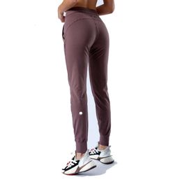 LL Yoga Flared Pants Groove Summer Ladies High Waist Slim Fit Belly Bell-bottom Trousers Shows Legs Long Yoga Fitness Net Red Fashion25544