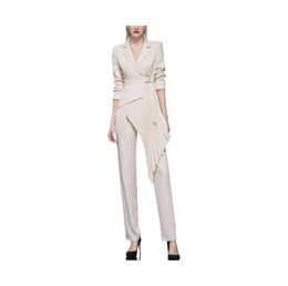 Women's Suits Blazers Est Designer Women Fashion Blazer Pieces Set Patchwork Vintage Suit Jackets Straight Pantsuit Female Chic Outfits