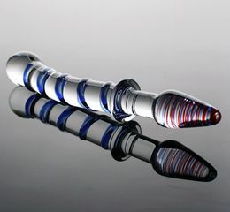 Glass Dildos Penis Anal Beads Butt Plug In Adult Games For Couples Fetish Erotic Anus Sex Products Toys For Women And Men Gay7196277