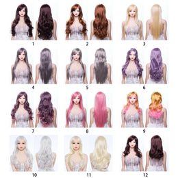 Wigs New Arrived Beautiful Wig with difference sizes and color Hair for real Silicone Sex Dolls Full Size Wigs